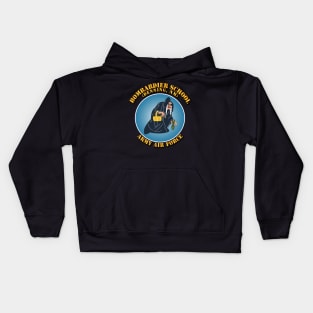 Bombardier School - Denning NM w Txt Kids Hoodie